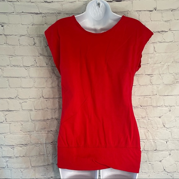 Charlotte Russe Red Top Large - Picture 6 of 8